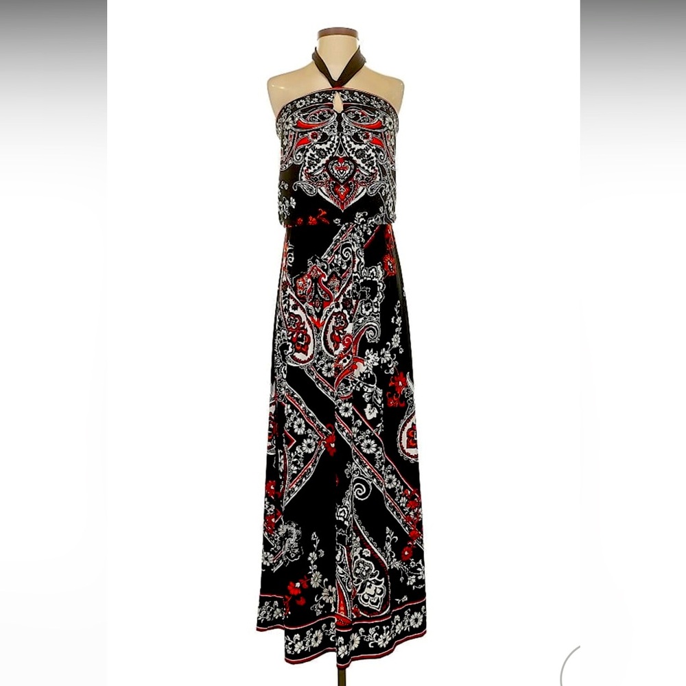 White House Black Market Halter Maxi-Dresz